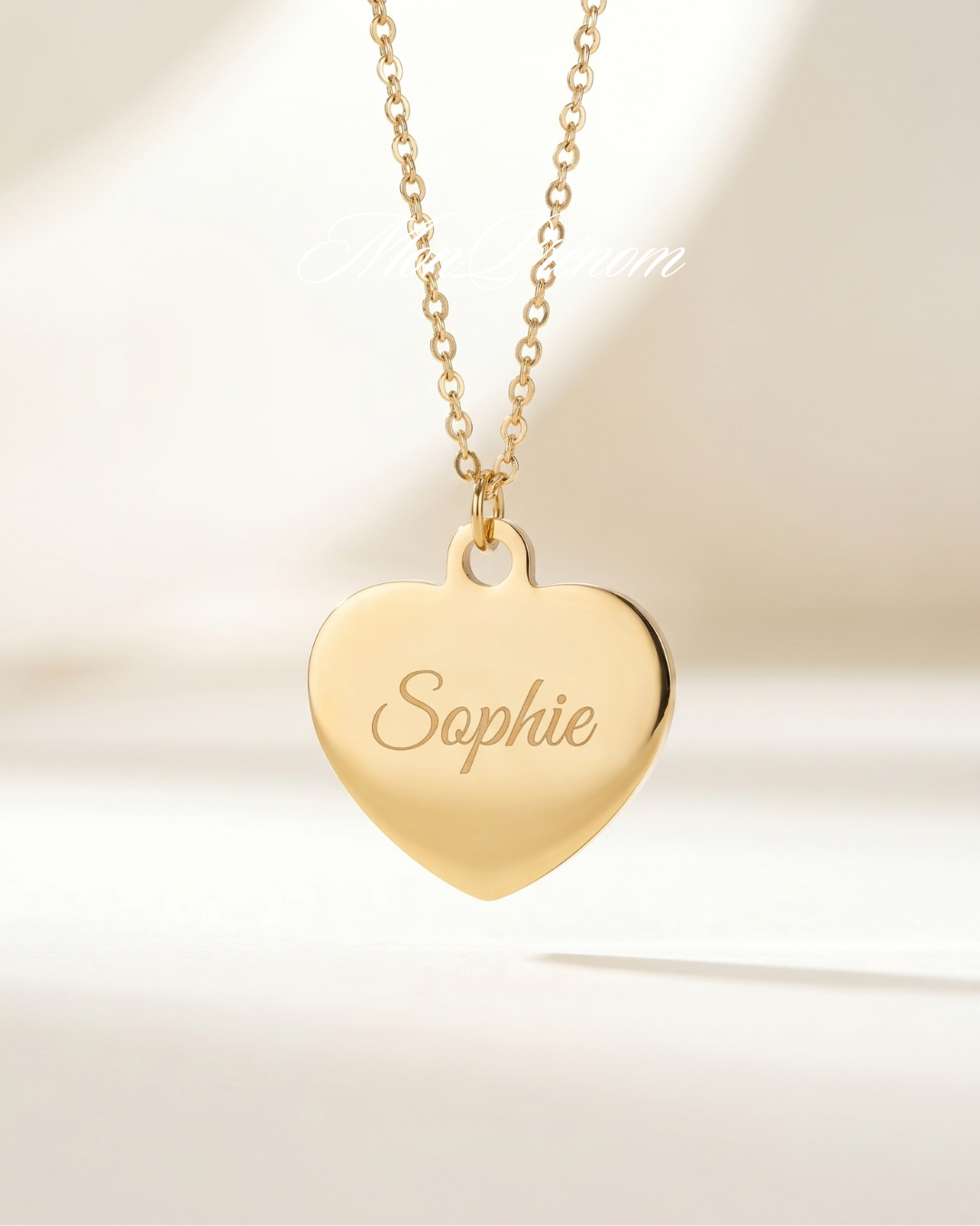 Collier en forme de cœur