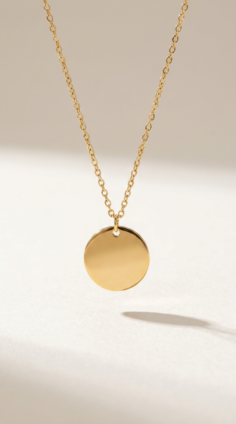 Collier en forme rond