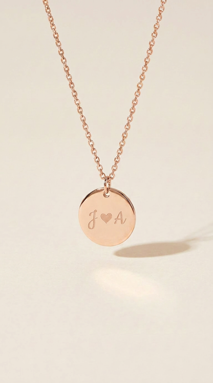 Collier en forme rond