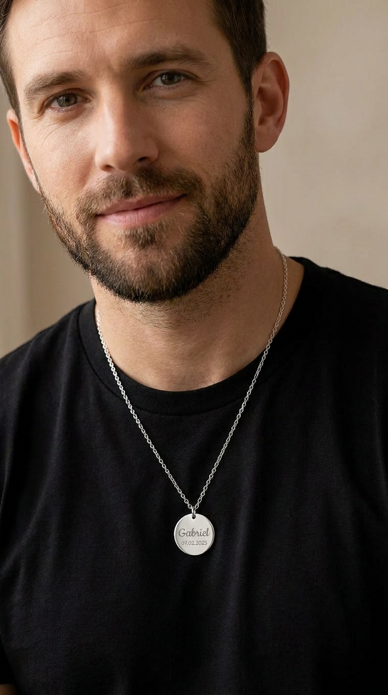 Collier en forme rond