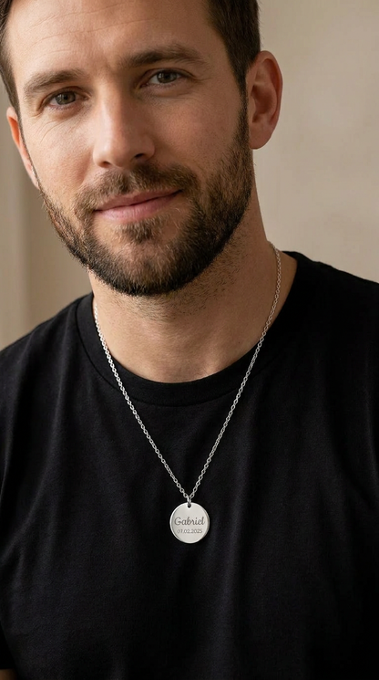 Collier en forme rond